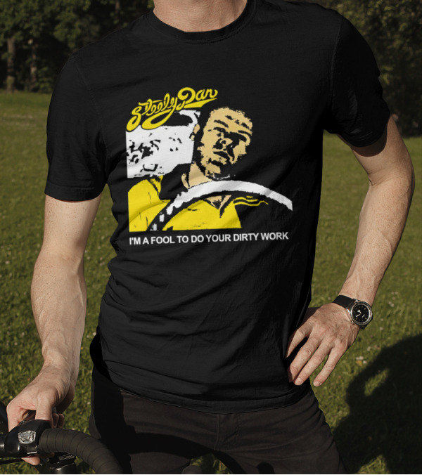 Steely Dan I'm A Fool To Do Your Dirty Work Retro Yellow Driver T-Shirt