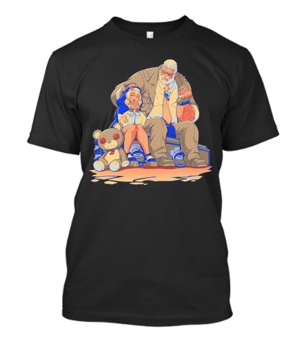 Family Lunch With Roger Bridget And Goldlewis Sitting Together T-Shirt