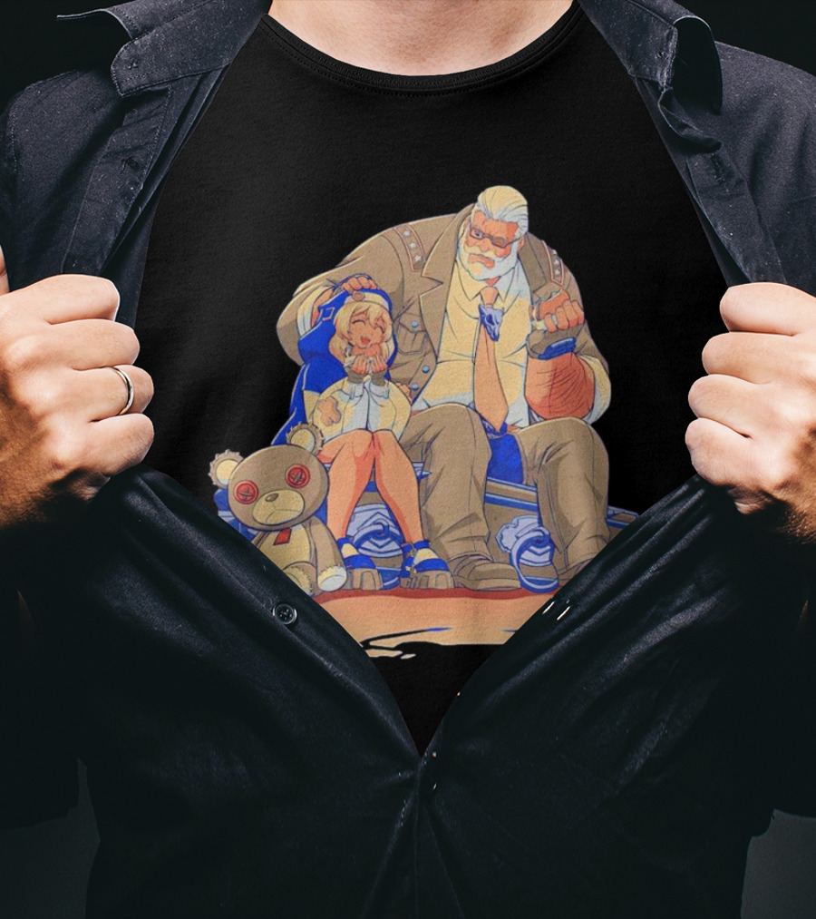 Family Lunch With Roger Bridget And Goldlewis Sitting Together T-Shirt