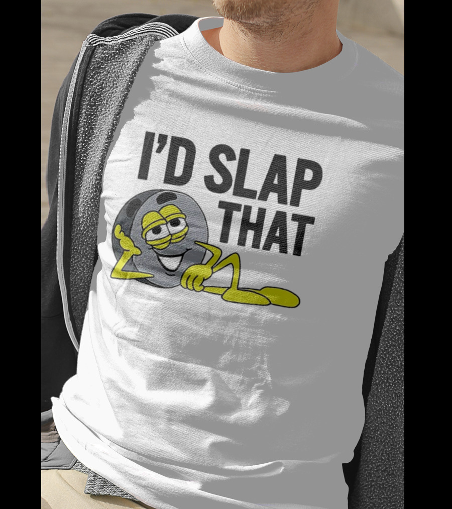I’d Slap That Smiling Emoji Leaning With Sunglasses T-Shirt