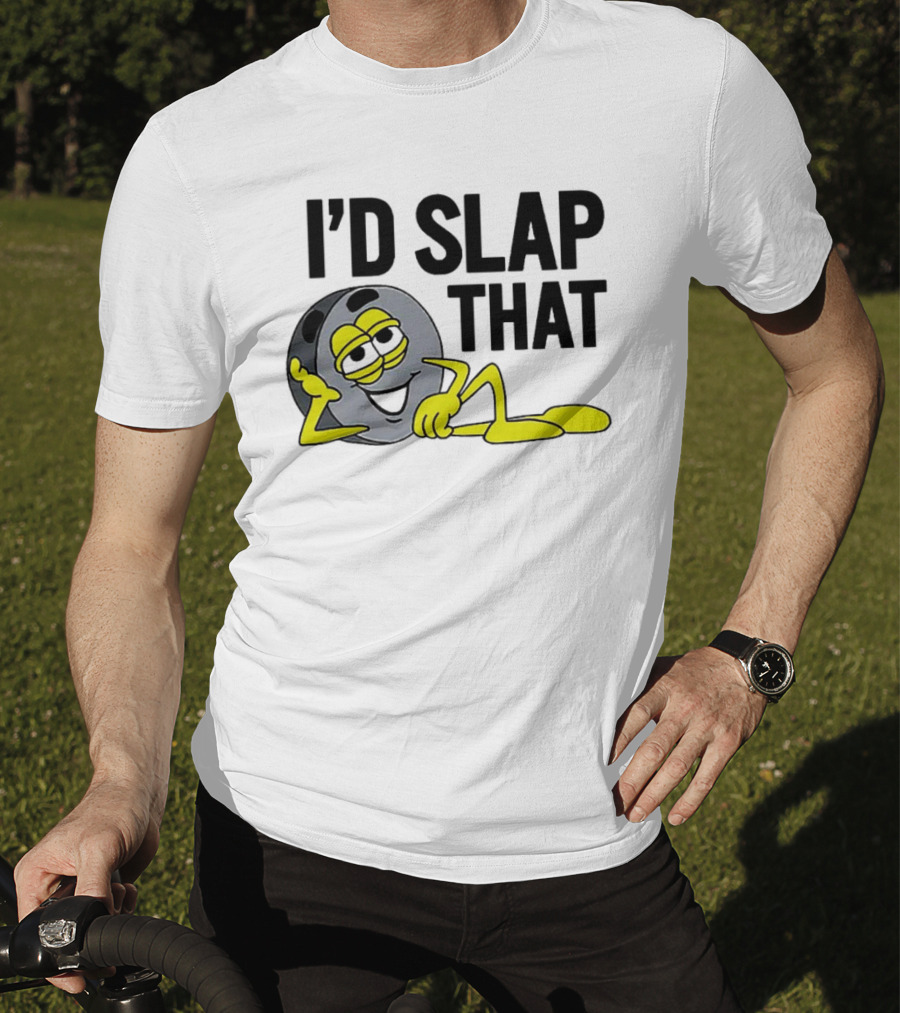 I’d Slap That Smiling Emoji Leaning With Sunglasses T-Shirt
