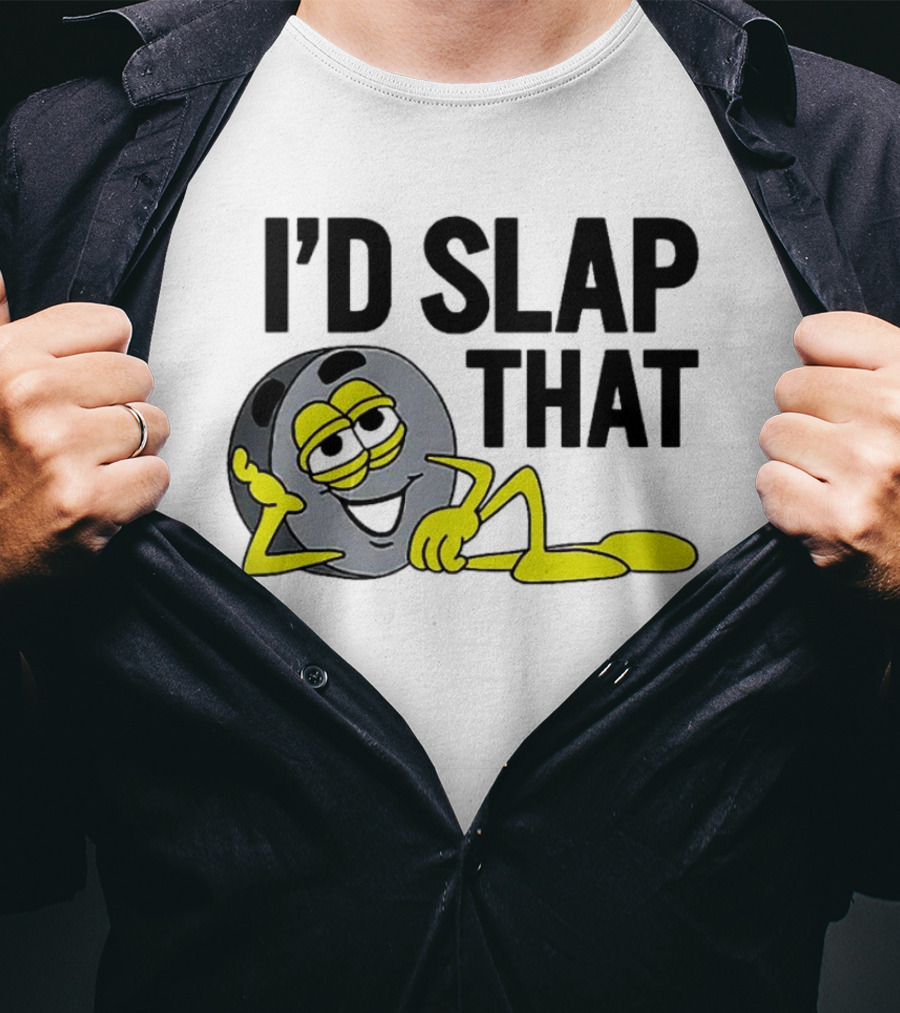 I’d Slap That Smiling Emoji Leaning With Sunglasses T-Shirt