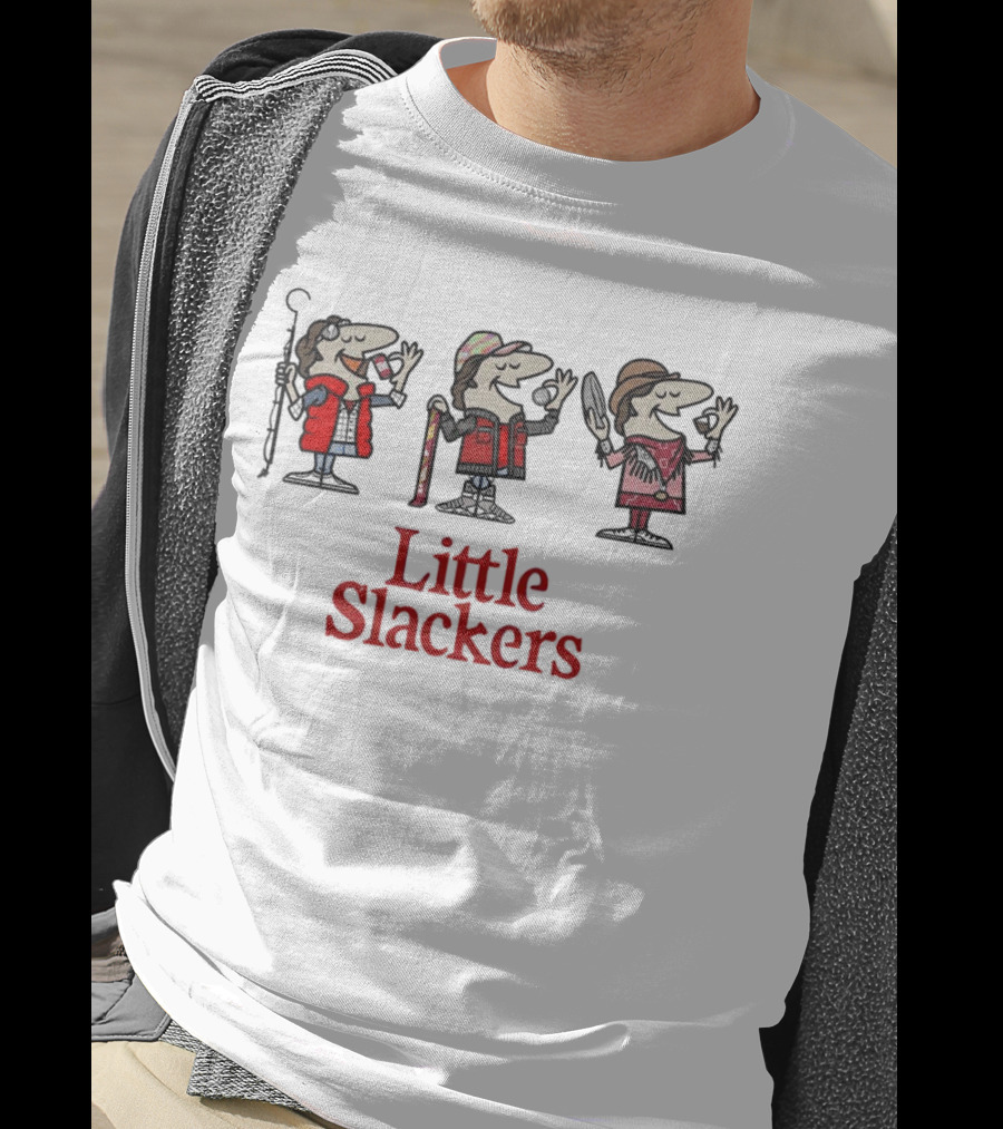 Little Slackers Cartoon Trio Adventure T-Shirt