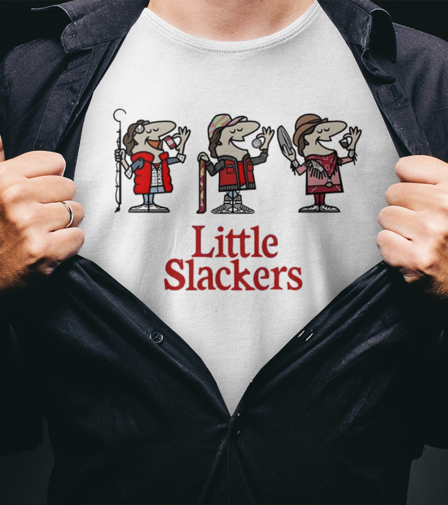 Little Slackers Cartoon Trio Adventure T-Shirt