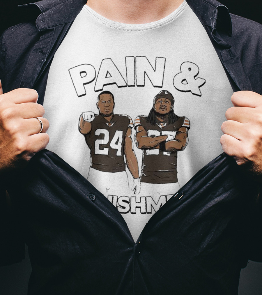 Pain And Punishment Football Duo 24 21 T-Shirt