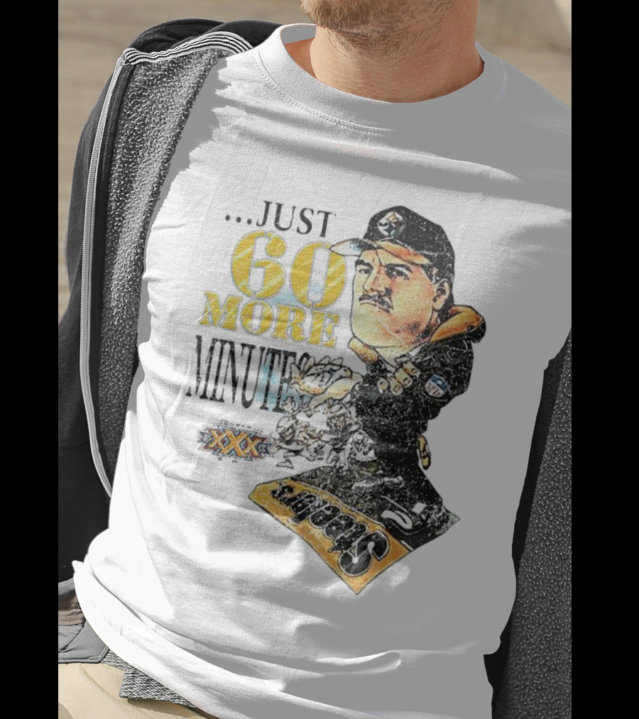 Pittsburgh Steelers Just 60 More Minutes Steelers Coach T-Shirt
