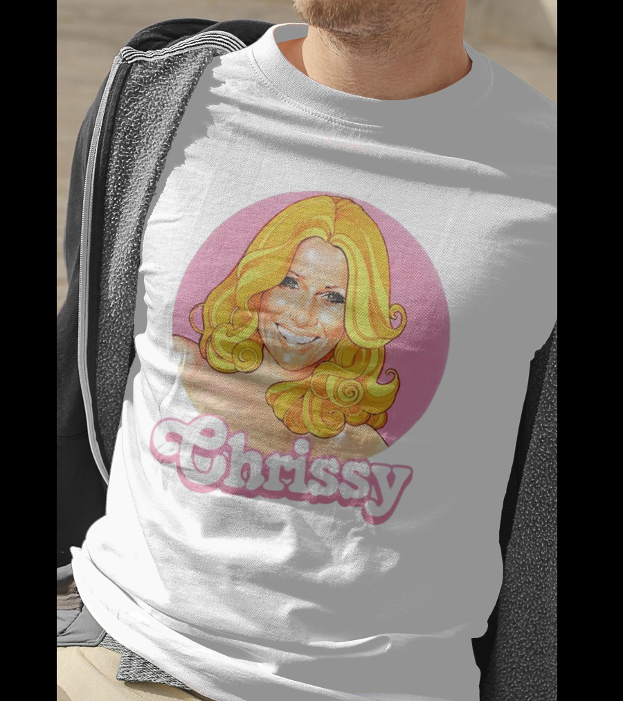 RIP Suzanne Somers Chrissy Pink Circle T-Shirt
