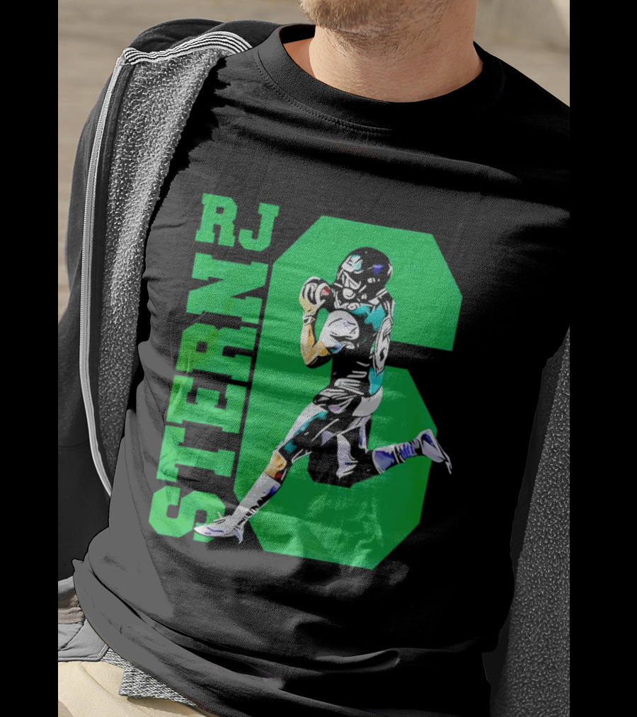 RJ Stern Football Gameday Action Player Number 6 T-Shirt