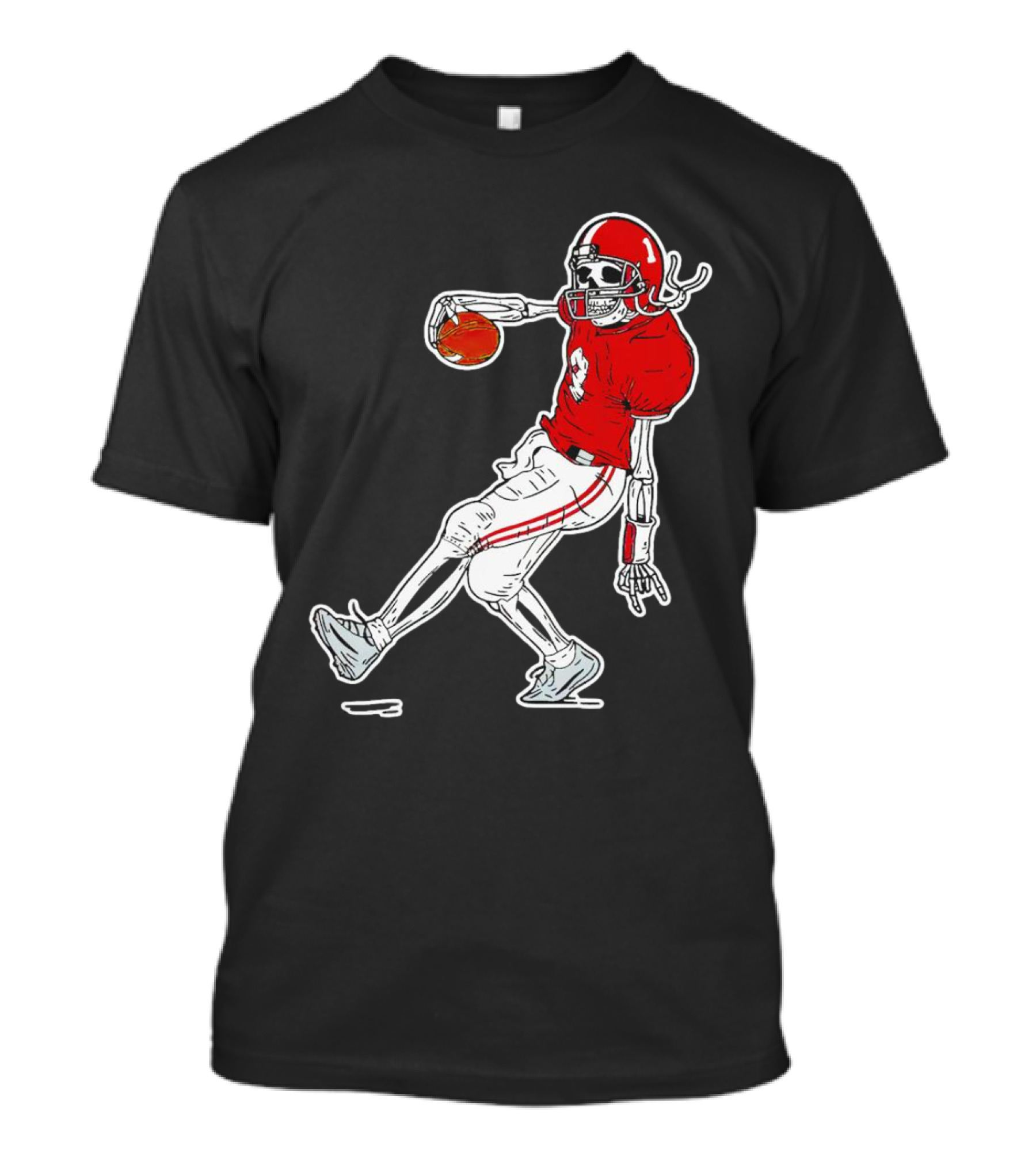 Sterling Shepard Oklahoma Sooners Tuck Fexas Skeleton Football Player T-Shirt