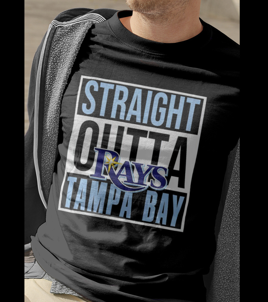 Straight Outta Tampa Bay Rays MLB T-Shirt