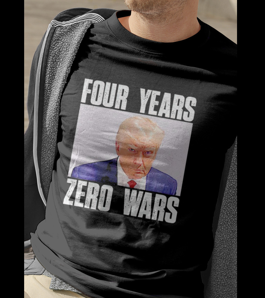 Four Years Zero Wars Portrait Image T-Shirt