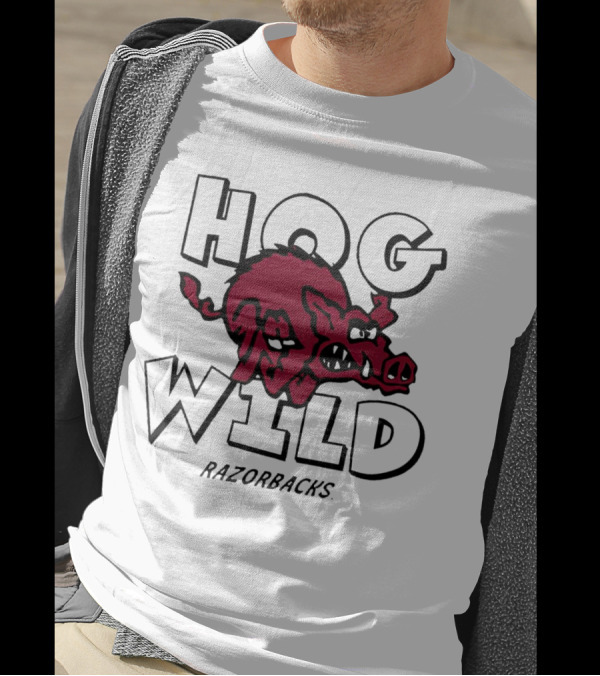 Hog Wild Razorbacks T-Shirt