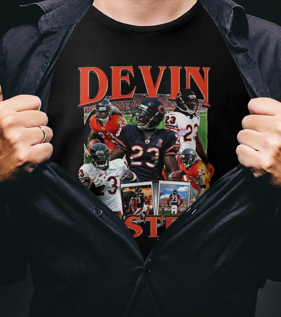 Devin Hester Chicago Bears Football 23 NFL Legend T-Shirt