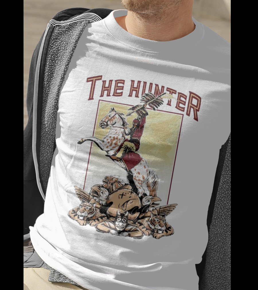 Florida State Seminoles The Hunter Spear Football T-Shirt