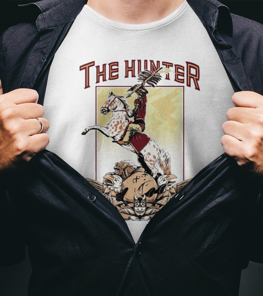 Florida State Seminoles The Hunter Spear Football T-Shirt