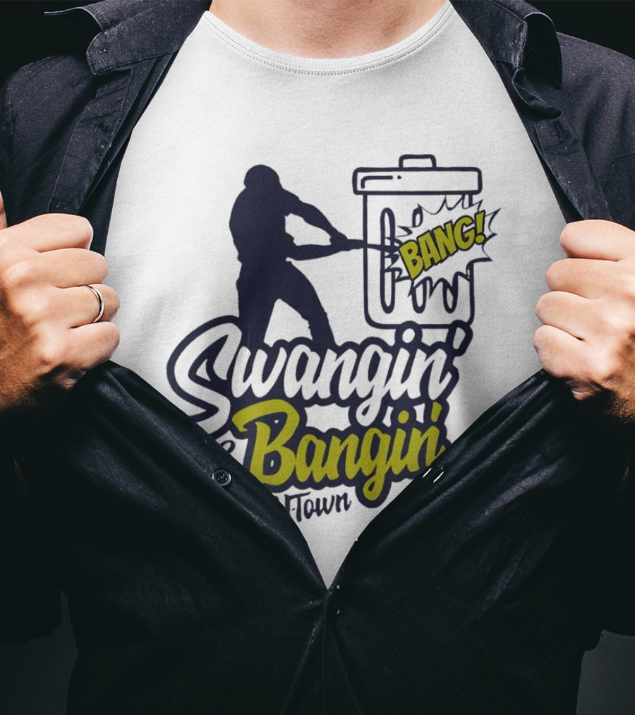 Swangin' And Bangin' Bang H-Town Houston Astros T-Shirt