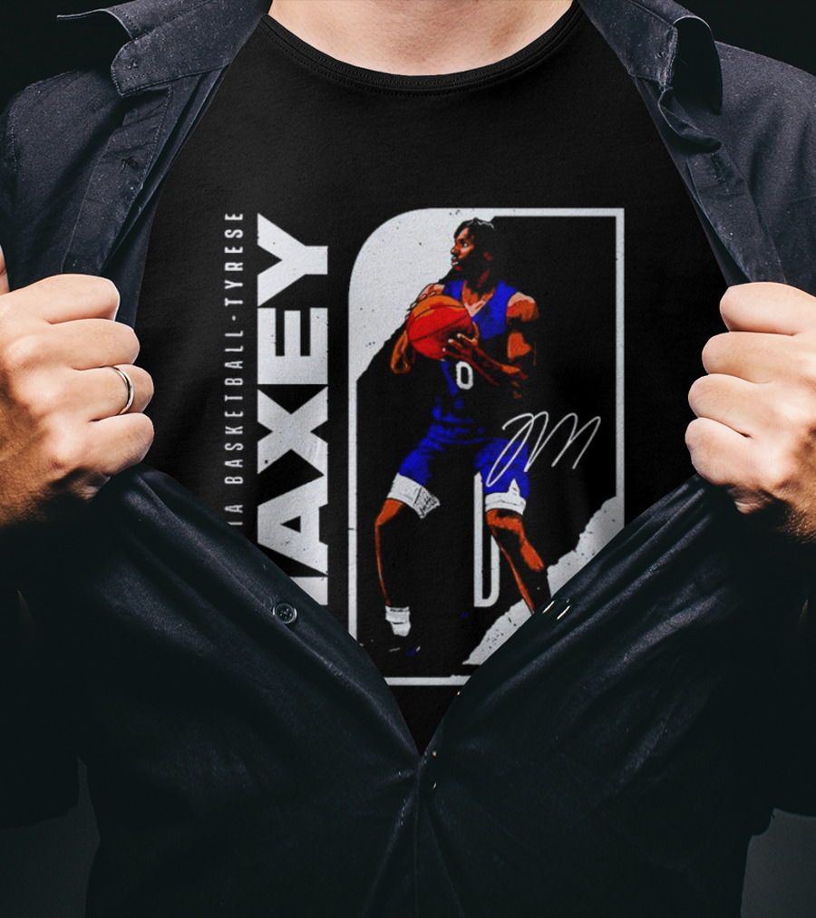 Philadelphia Basketball Tyrese Maxey T-Shirt