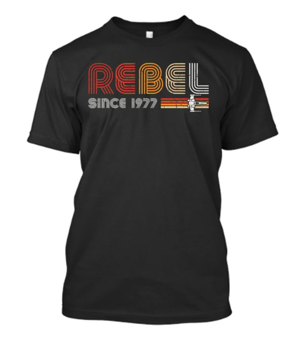 Rebel Since 1977 Star Wars Retro X-Wing T-Shirt