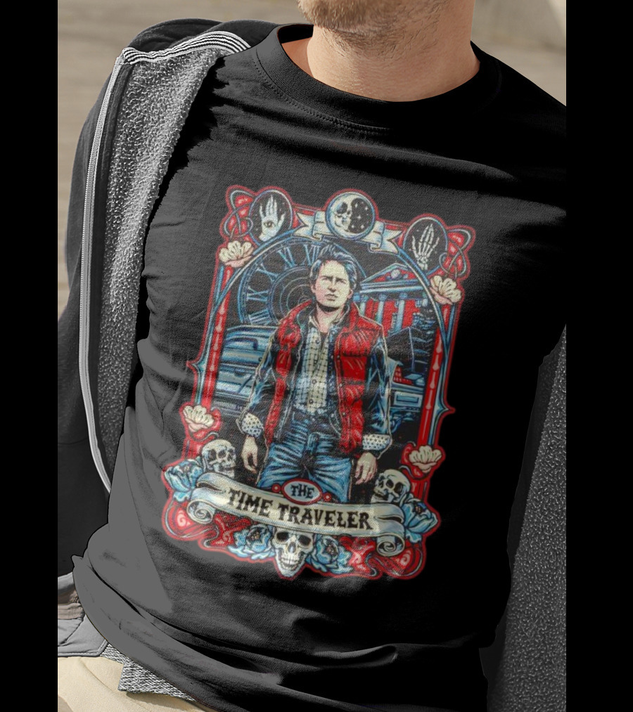 Back To The Future Retro Time Traveler T-Shirt