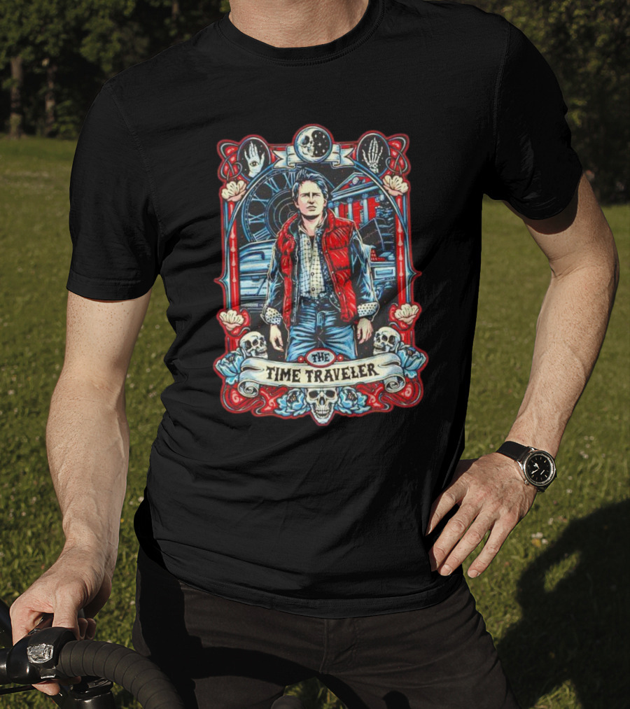 Back To The Future Retro Time Traveler T-Shirt