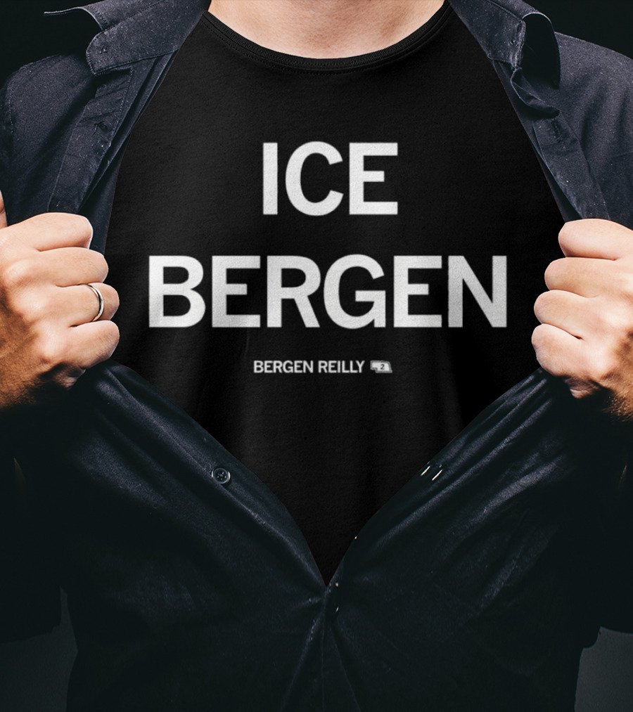 Ice Bergen Bergen Reilly Text T-Shirt