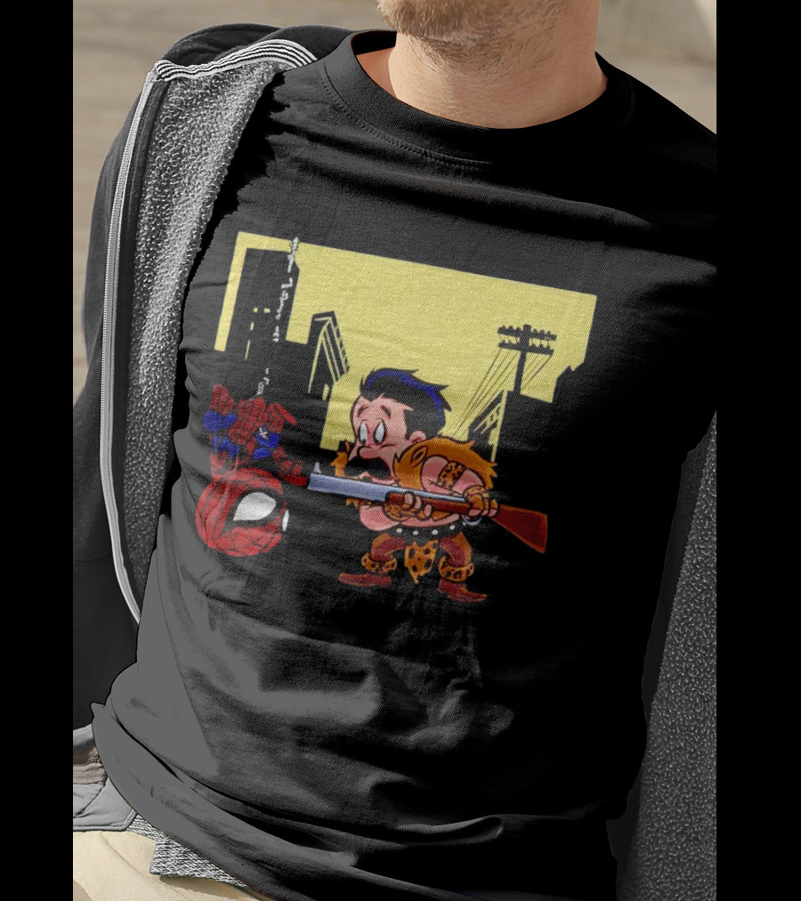 Kraven Fudd Vs. Spider-Man City Showdown T-Shirt