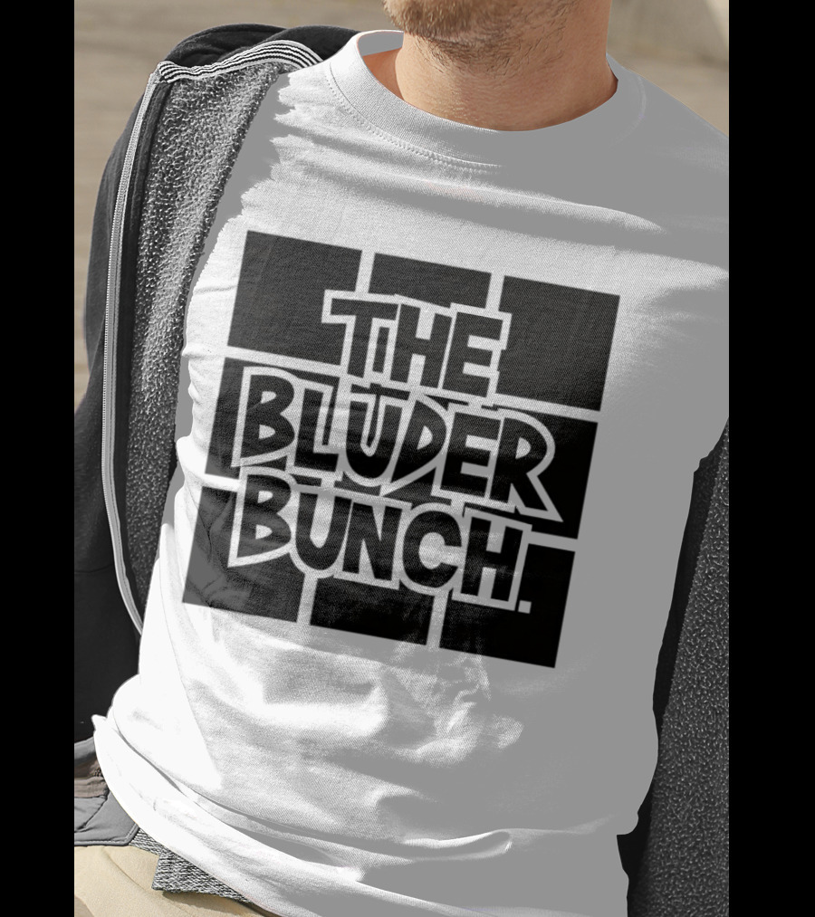 The Bluder Bunch Block Letter T-Shirt