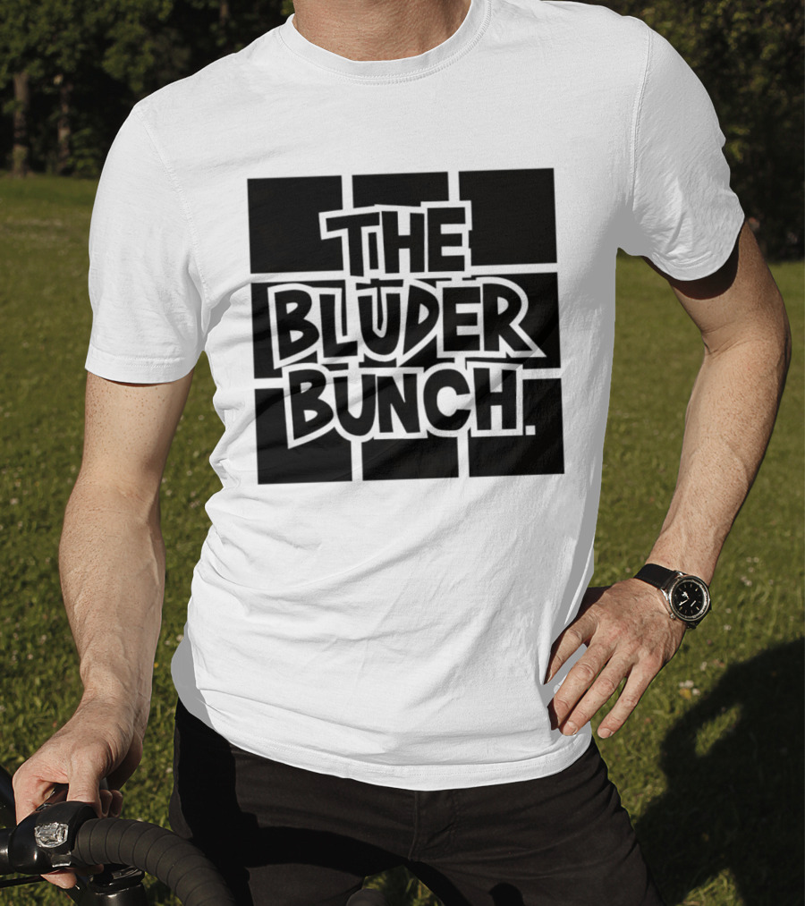 The Bluder Bunch Block Letter T-Shirt