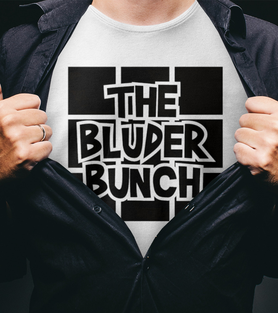The Bluder Bunch Block Letter T-Shirt