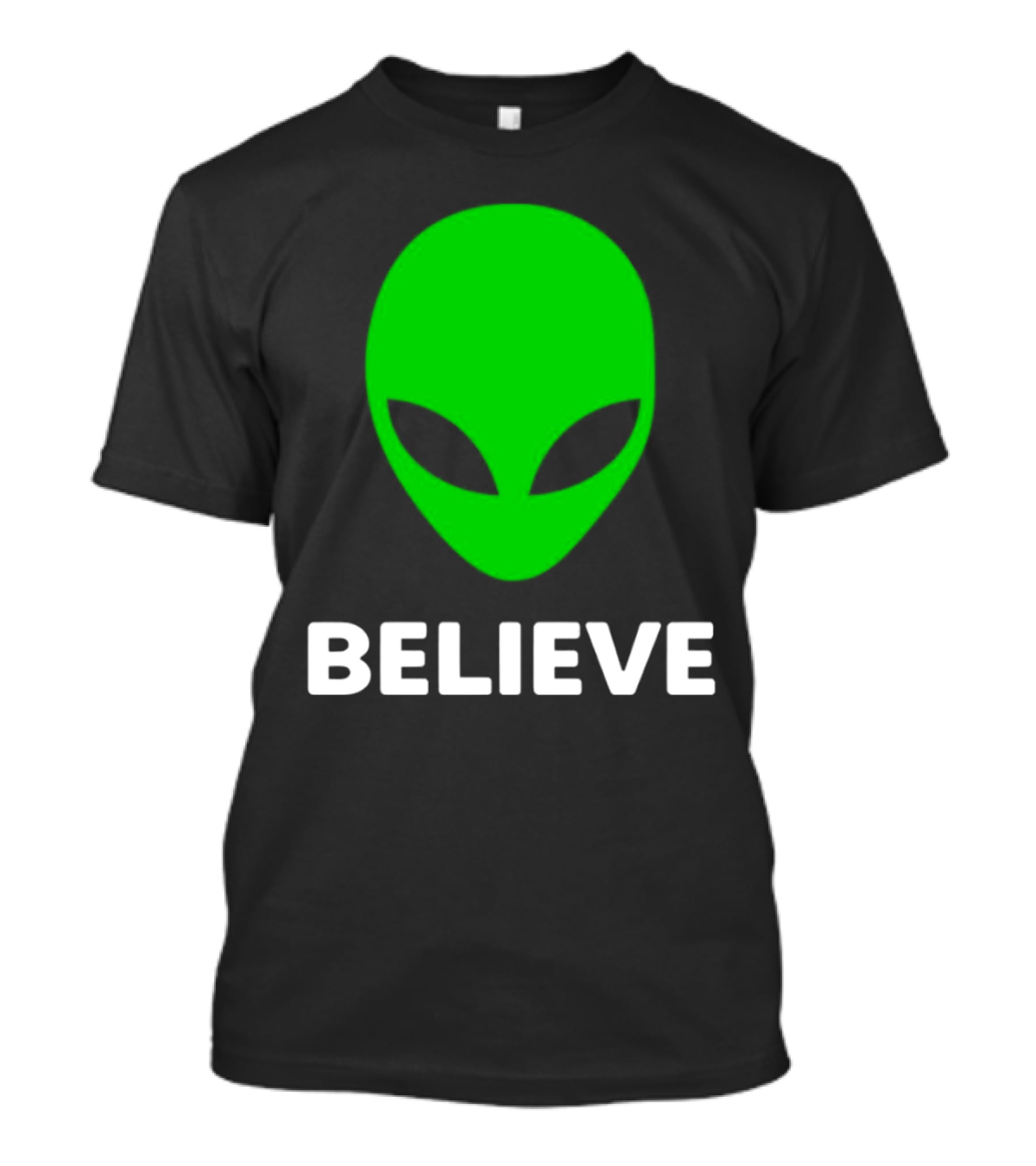 Believe Alien Green T-Shirt