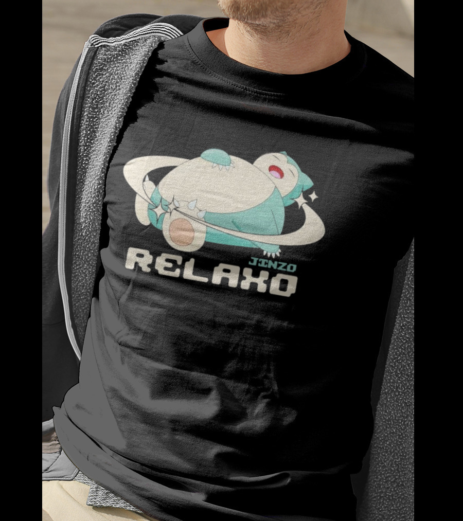JINZO Relaxo Day Dreamer Pokémon Snorlax Stars T-Shirt