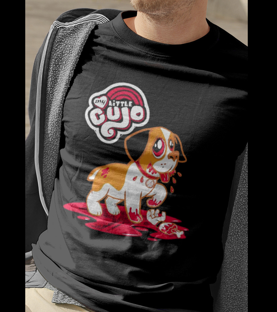 My Little Cujo Dog With Blood And Bones T-Shirt