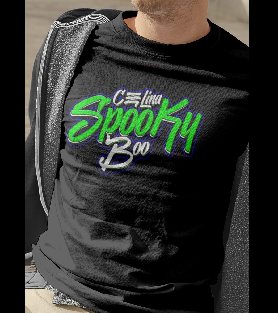 Celina Spooky Boo Halloween Merchandise T-Shirt