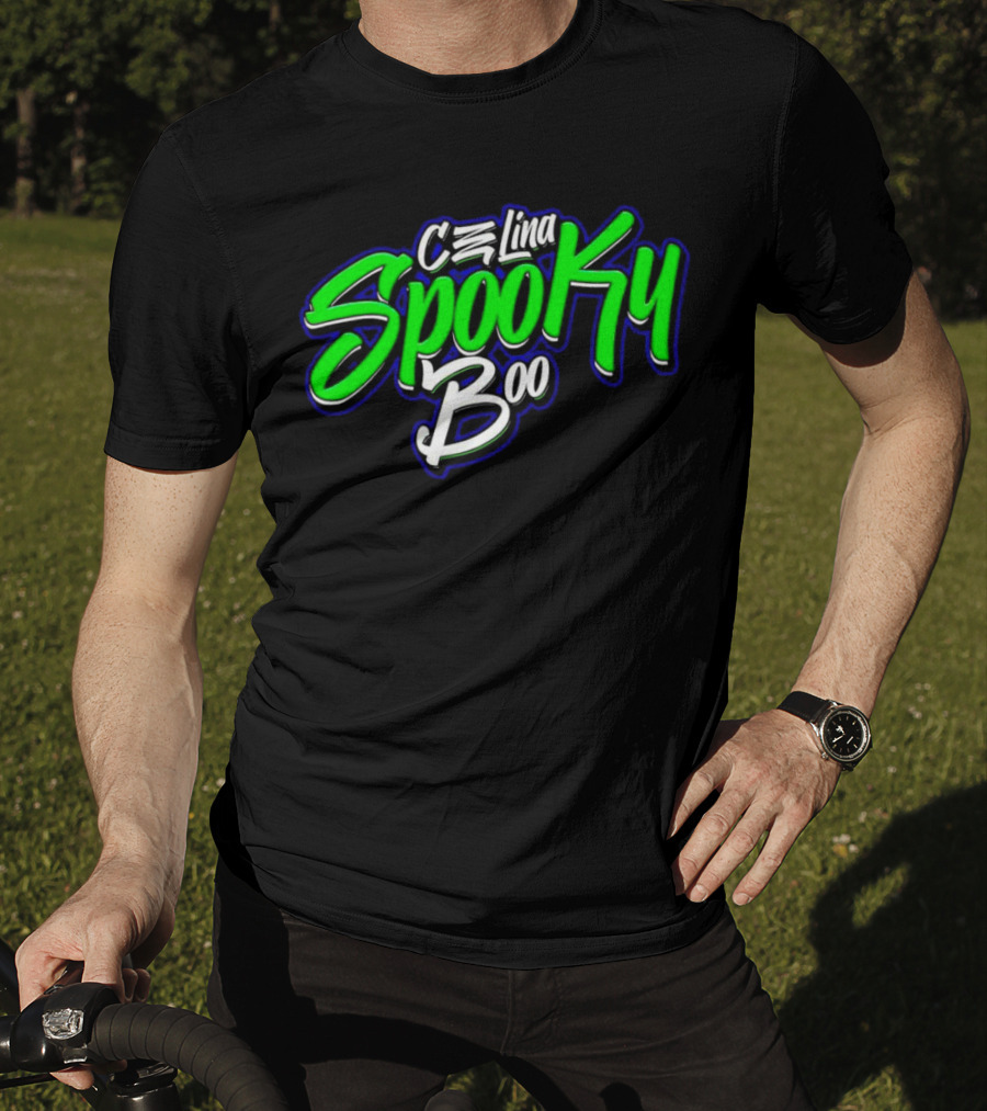 Celina Spooky Boo Halloween Merchandise T-Shirt