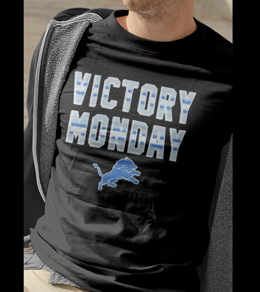 Victory Monday Detroit Lions Football Fan T-Shirt