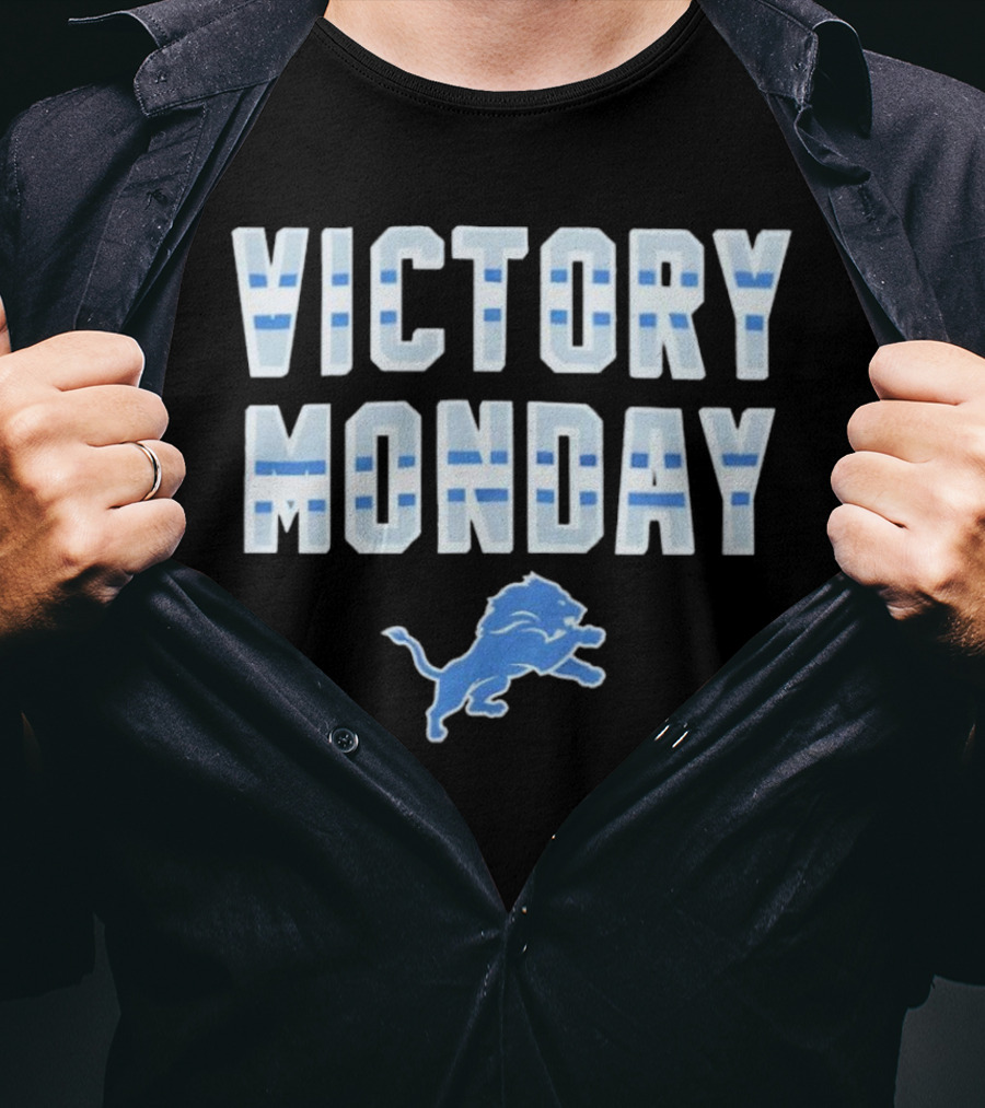 Victory Monday Detroit Lions Football Fan T-Shirt