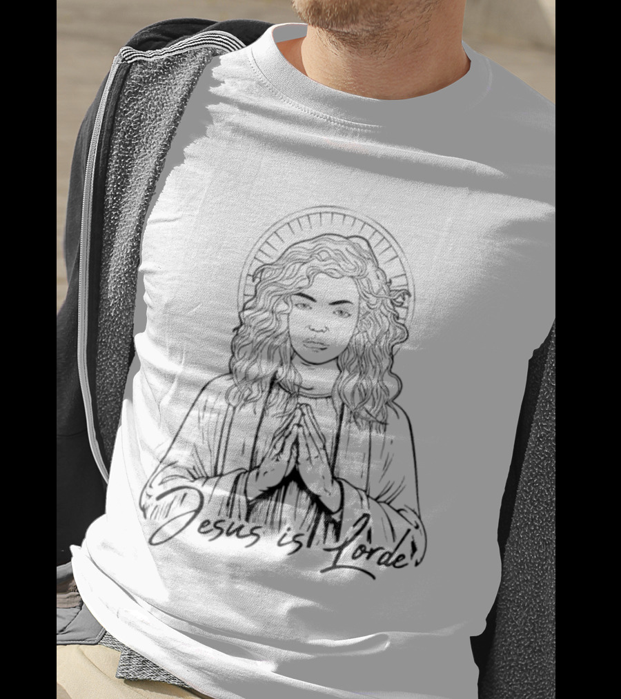 Jesus Is Lorde Iconic Halo T-Shirt