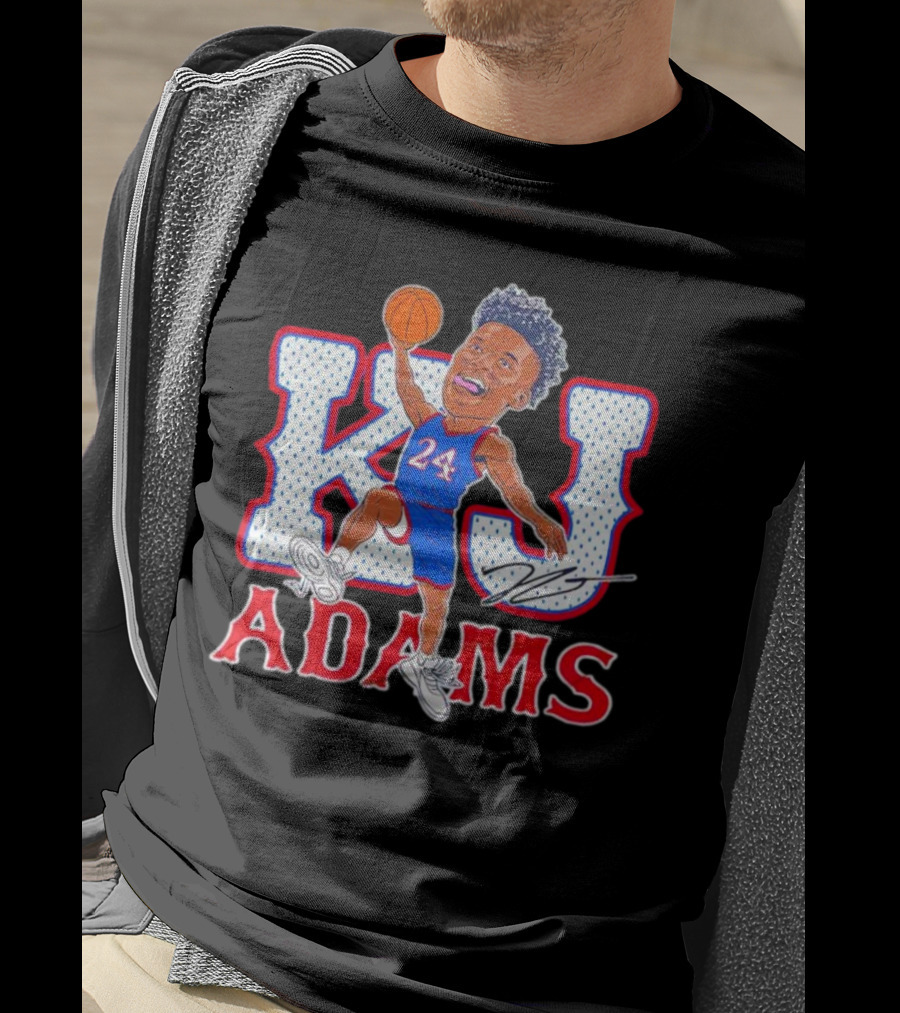 KJ Adams 24 Basketball Dunking Signature T-Shirt