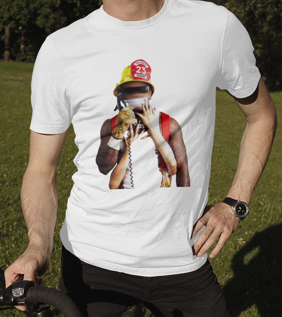 Call Da Fireman 23 DaBaby Firefighter Concept T-Shirt