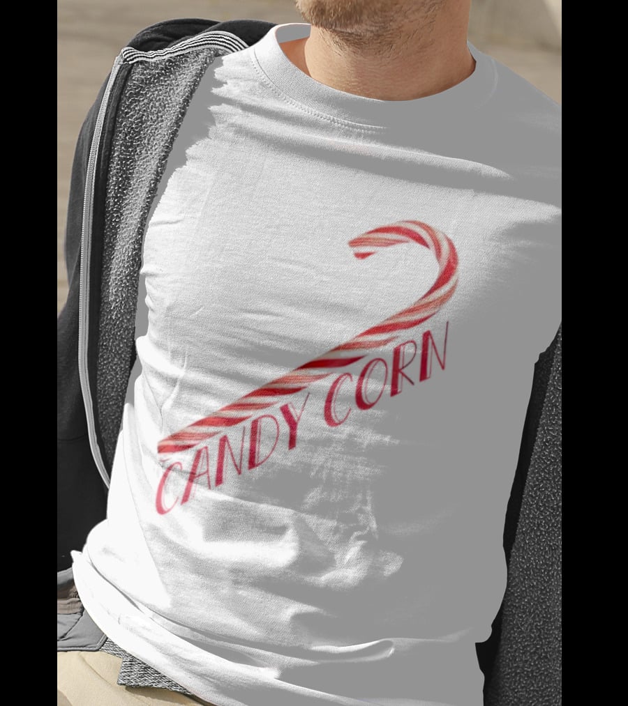 Candy Corn Candy Cane Mischief T-Shirt