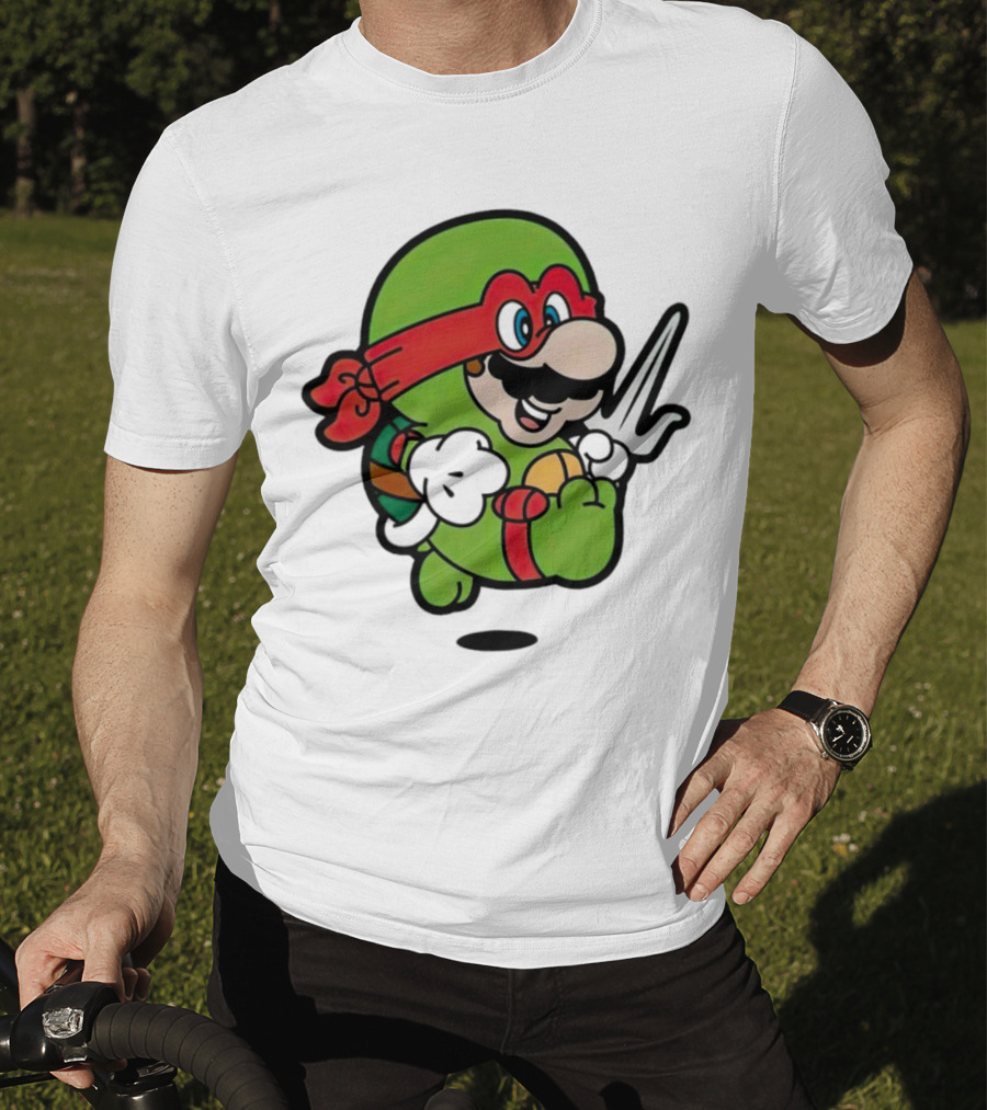 Super Mario Raph Ninja Bro Adventures T-Shirt