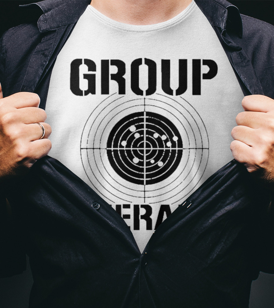 Group Therapy Bullseye Target Concentric Rings T-Shirt