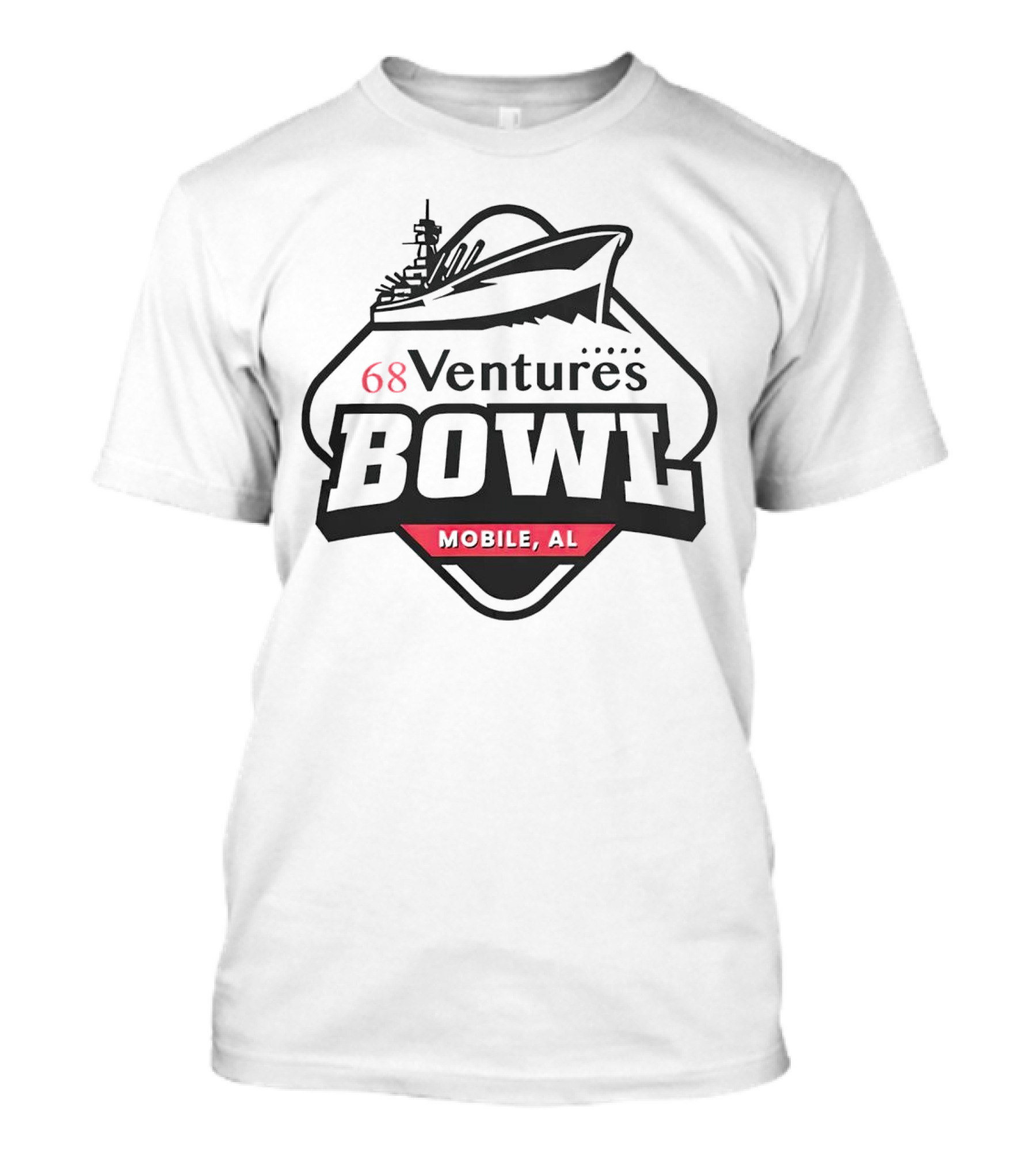 68 Ventures Bowl Mobile AL T-Shirt