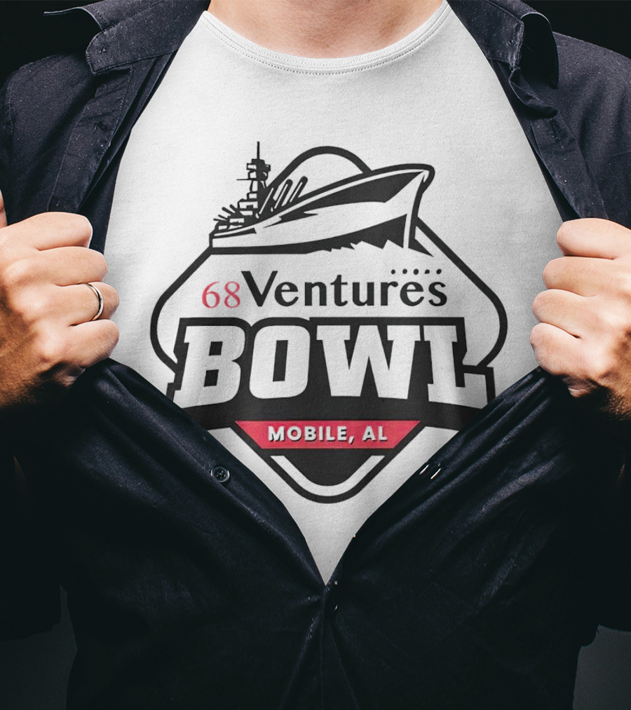 68 Ventures Bowl Mobile AL T-Shirt