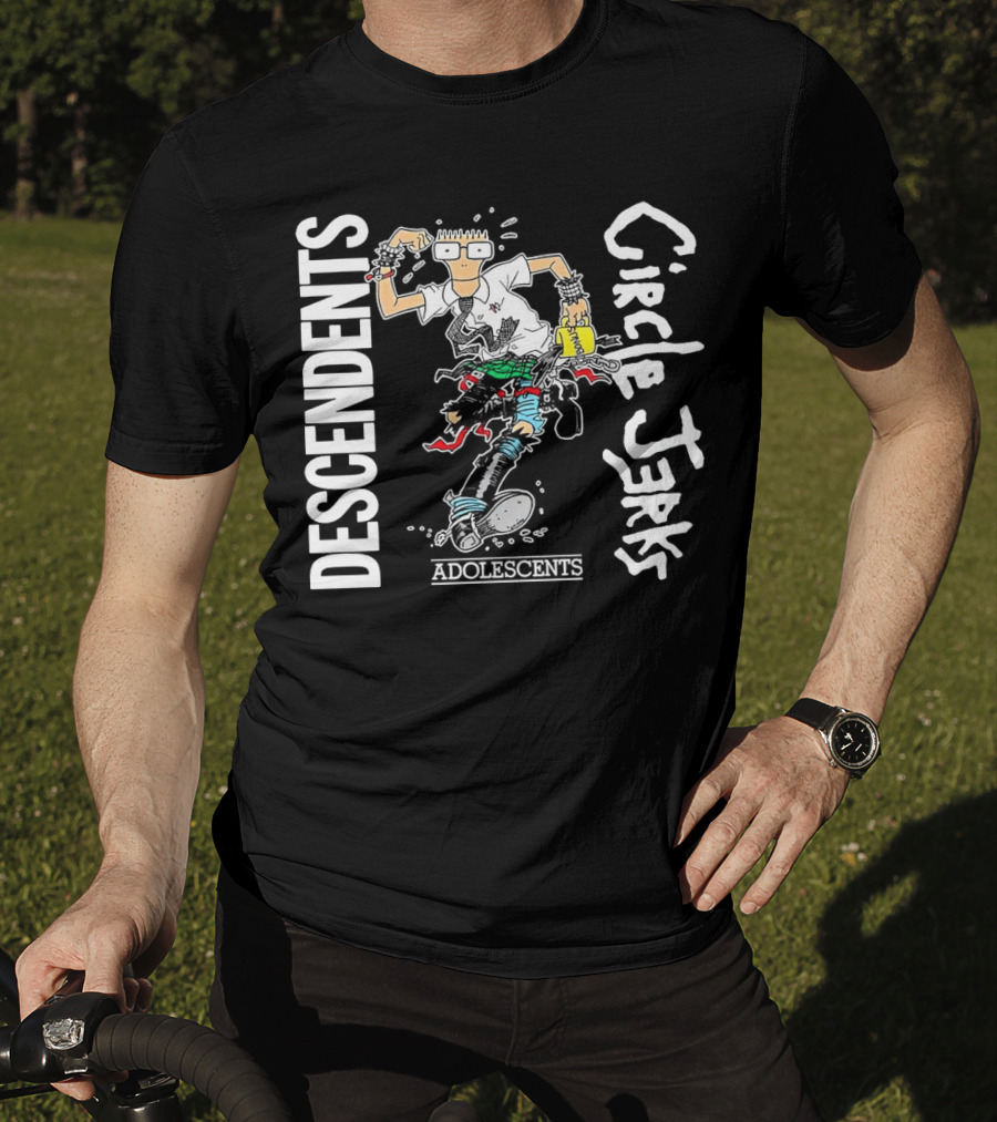 Descendents Circle Jerks Adolescents Tour T-Shirt