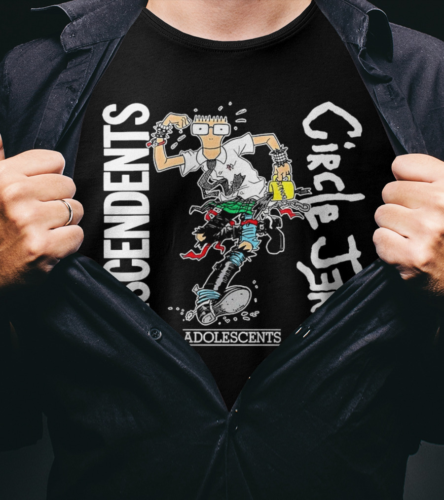 Descendents Circle Jerks Adolescents Tour T-Shirt
