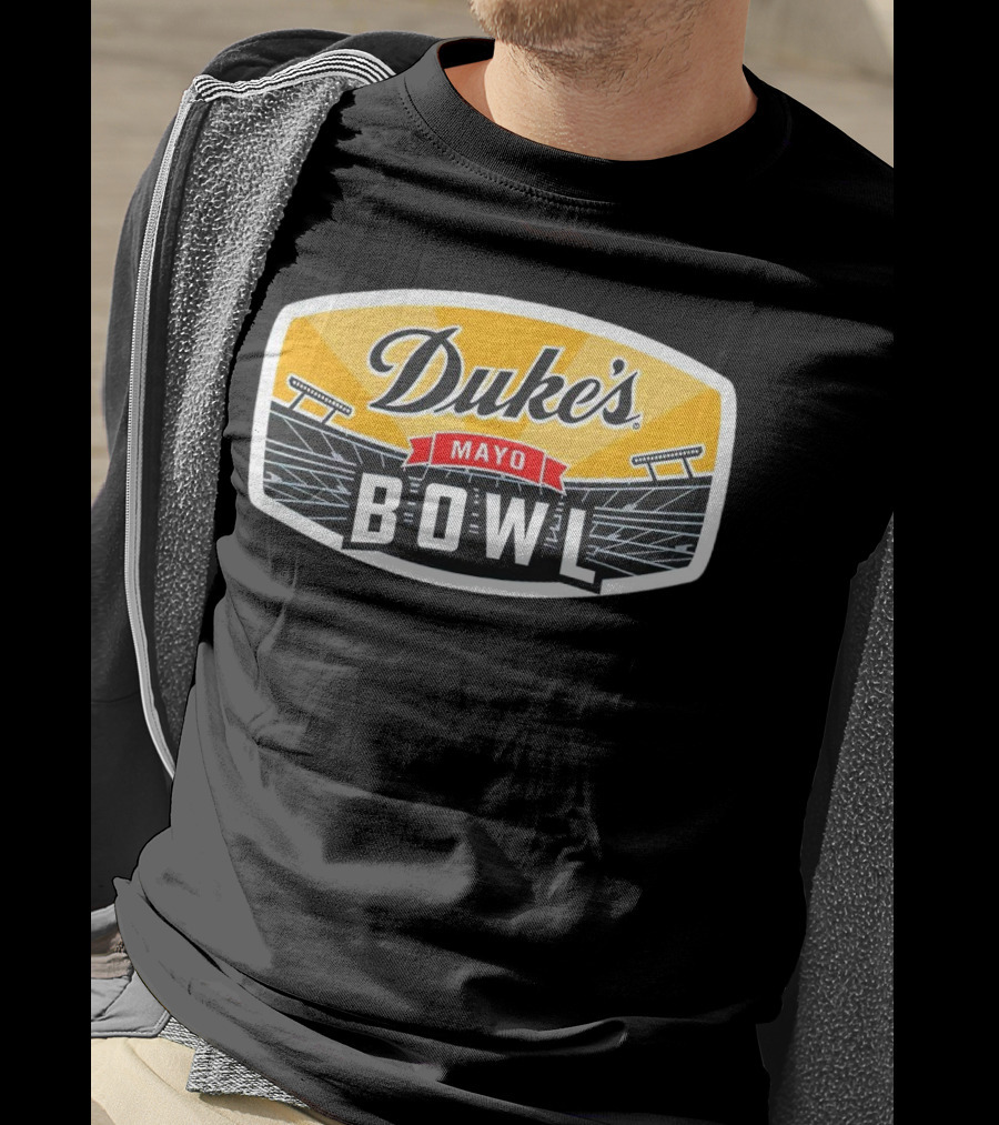 Duke’s Mayo Bowl Stadium Branding Football Event Merchandise T-Shirt