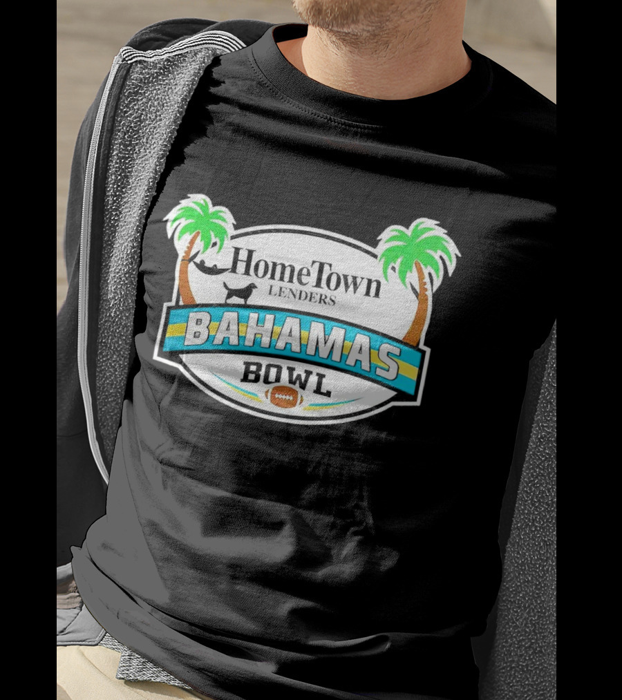 HomeTown Lenders Bahamas Bowl Palms Football T-Shirt