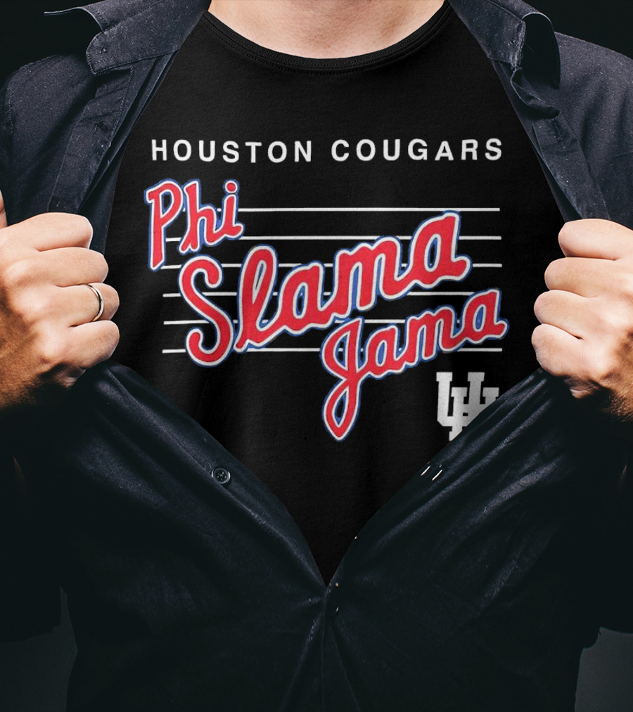 Houston Cougars Phi Slama Jama UH T-Shirt