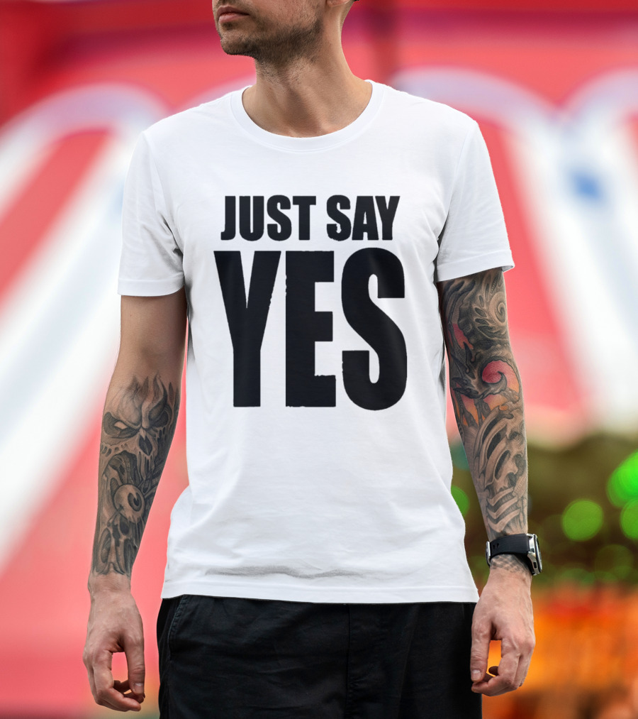 Daniel Bryan Just Say Yes Wrestling Catchphrase T-Shirt